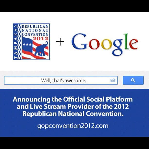 Google Is Officially The Social Platform For The Republican National Convention