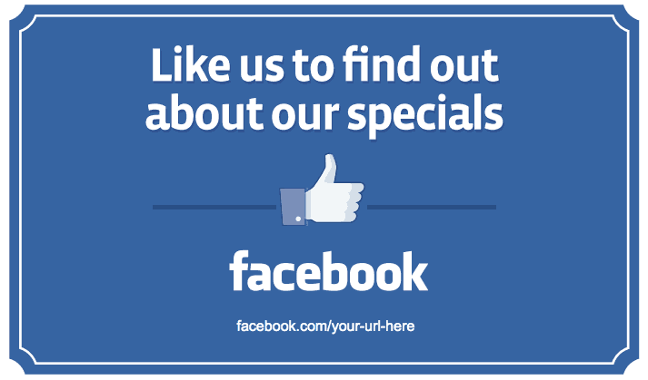 Free Facebook Signage for Your Business