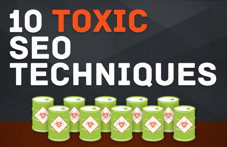 Top 10 Toxic SEO Techniques Cover