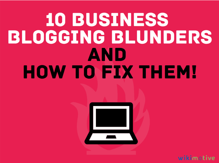 Blogging Blunders Ebook