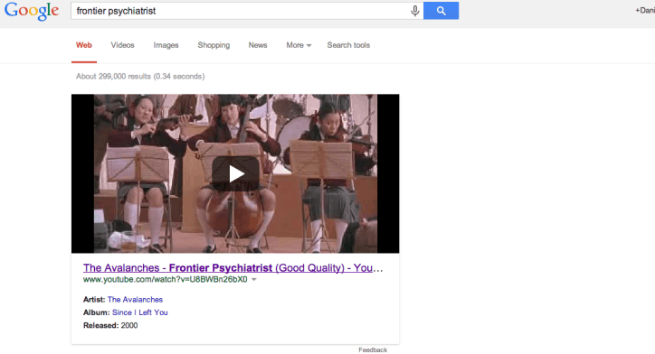 Google Big Video Results 