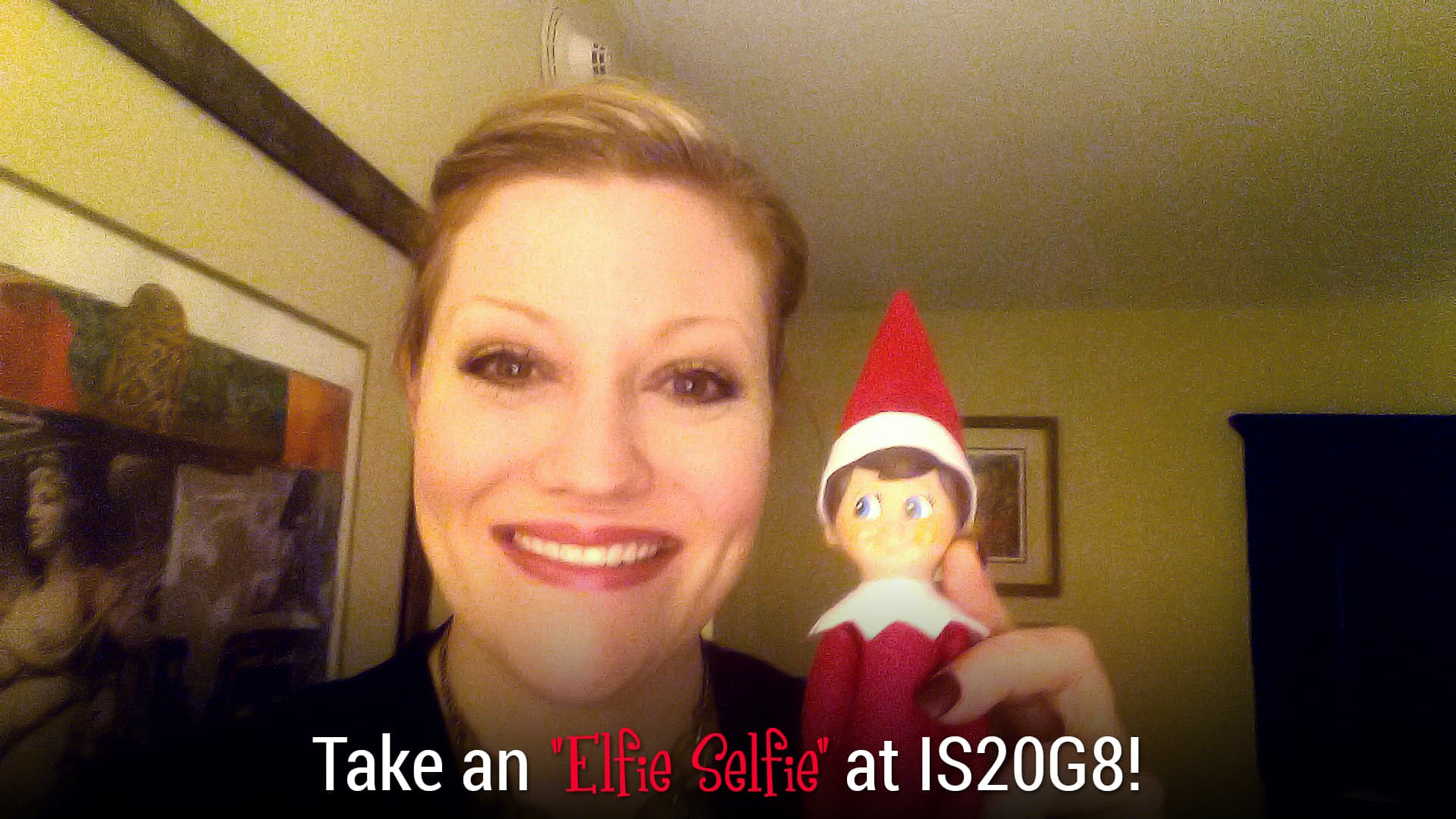 Snap and Save via an IS20G8 Elfie Selfie!