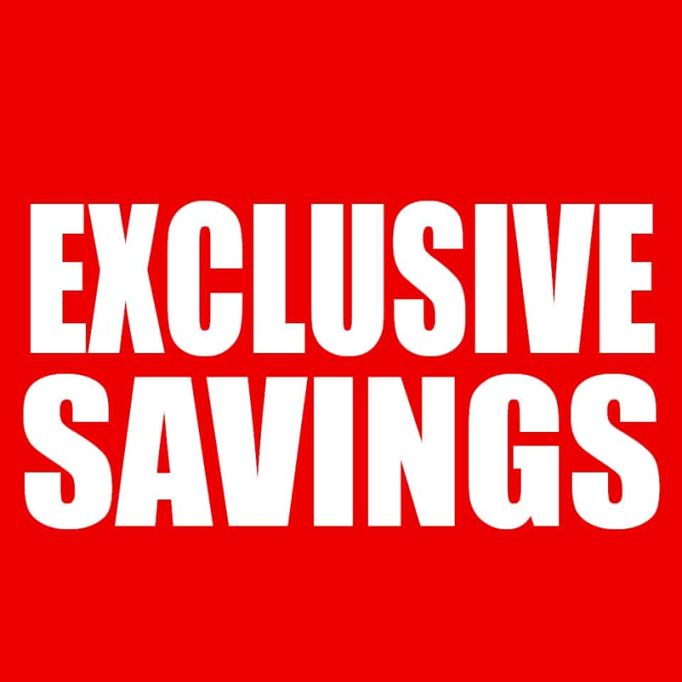 An Exclusive Savings Offer
