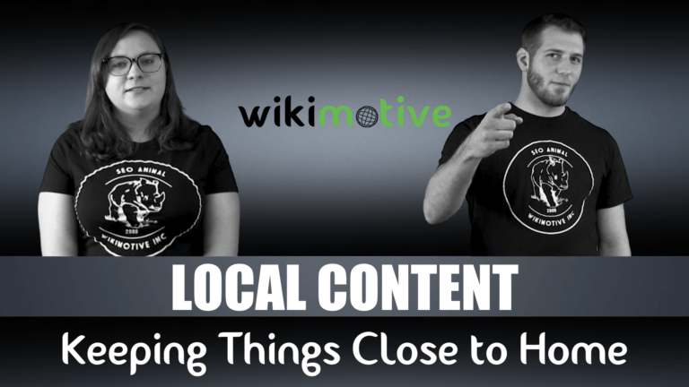 Kelsea and Aaron of Wikimotive discuss local content.