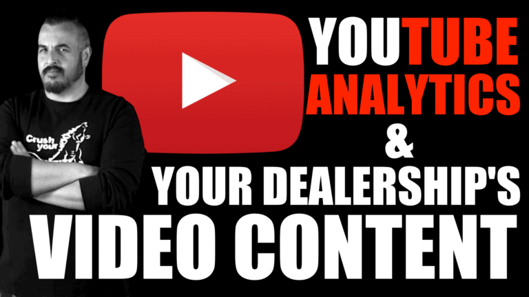 Jason Cook from Wikimotive presents "YouTube Analytics & Your Dealership's Video Content"
