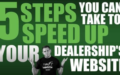 5 Steps You Can Take to Speed Up Your Website