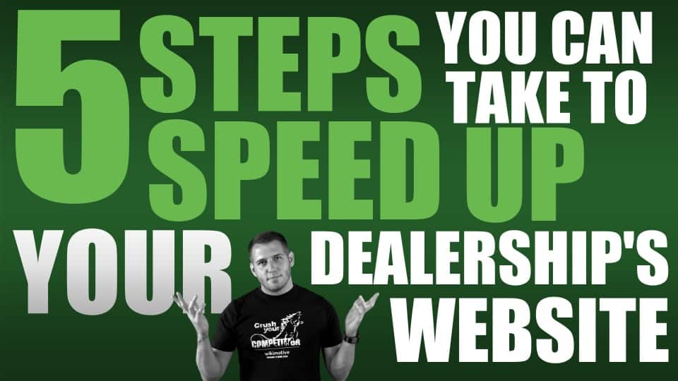 5 Steps You Can Take to Speed Up Your Website
