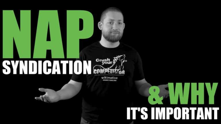 Just the Tip - NAP Syndication and Why it's important