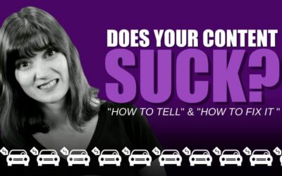 Does Your Content Suck? How to Tell & How to Fix It