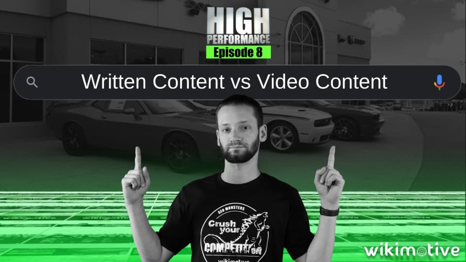 Written Content vs Video Content