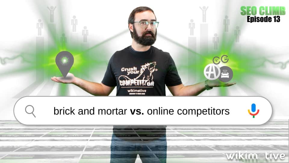 Brick and mortar vs. online competitors