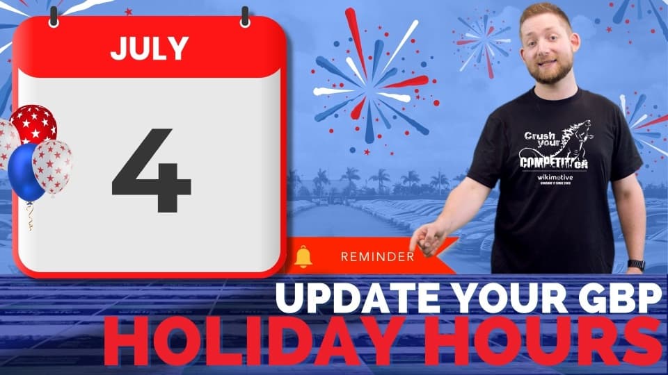 Update Your GBP Holiday Hours