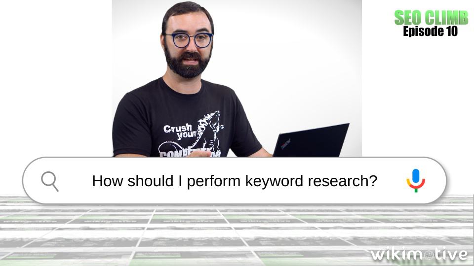 How should I perform keyword research?