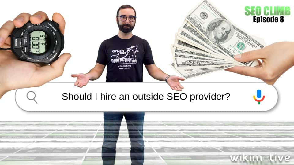 Should I hire an outside SEO provider?