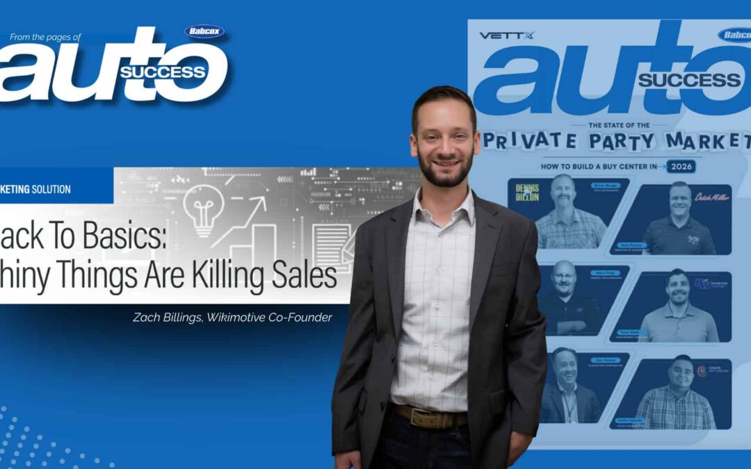 Back To Basics: Shiny Things Are Killing Sales