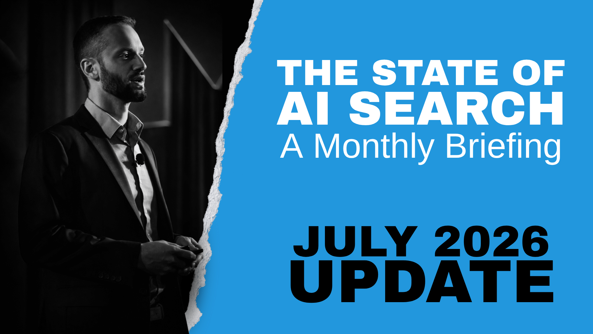 The July update to (and 3rd installment of) Zach Billings' monthly series 'The State of AI Search'