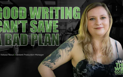 Good Writing Can’t Save a Bad Plan