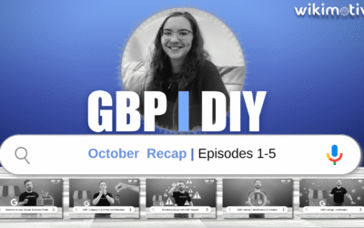 GBP DIY Video Series – October Recap