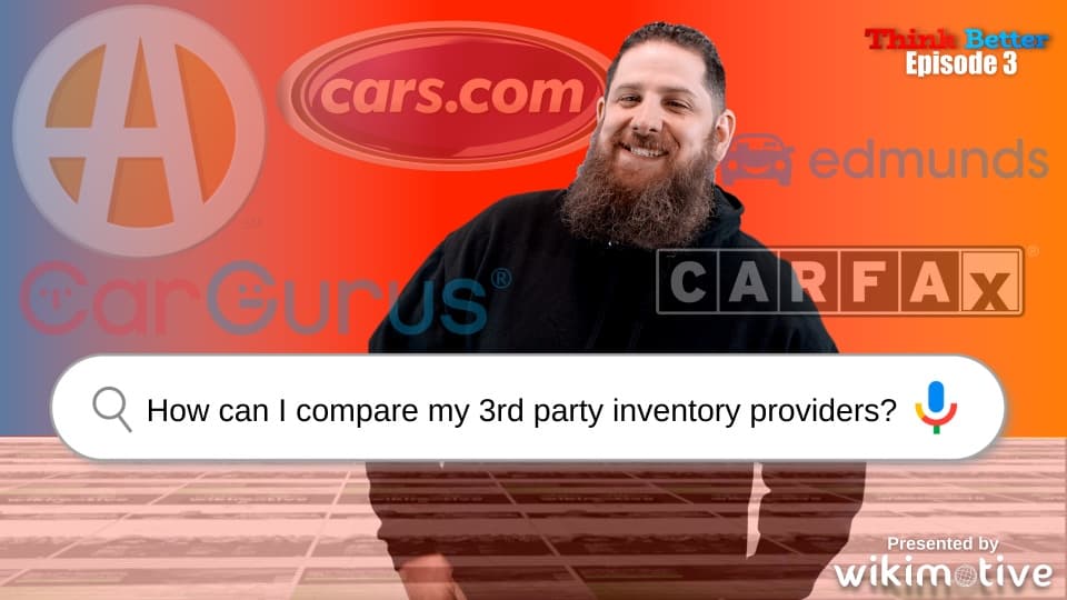 How can I compare my 3rd party inventory providers?