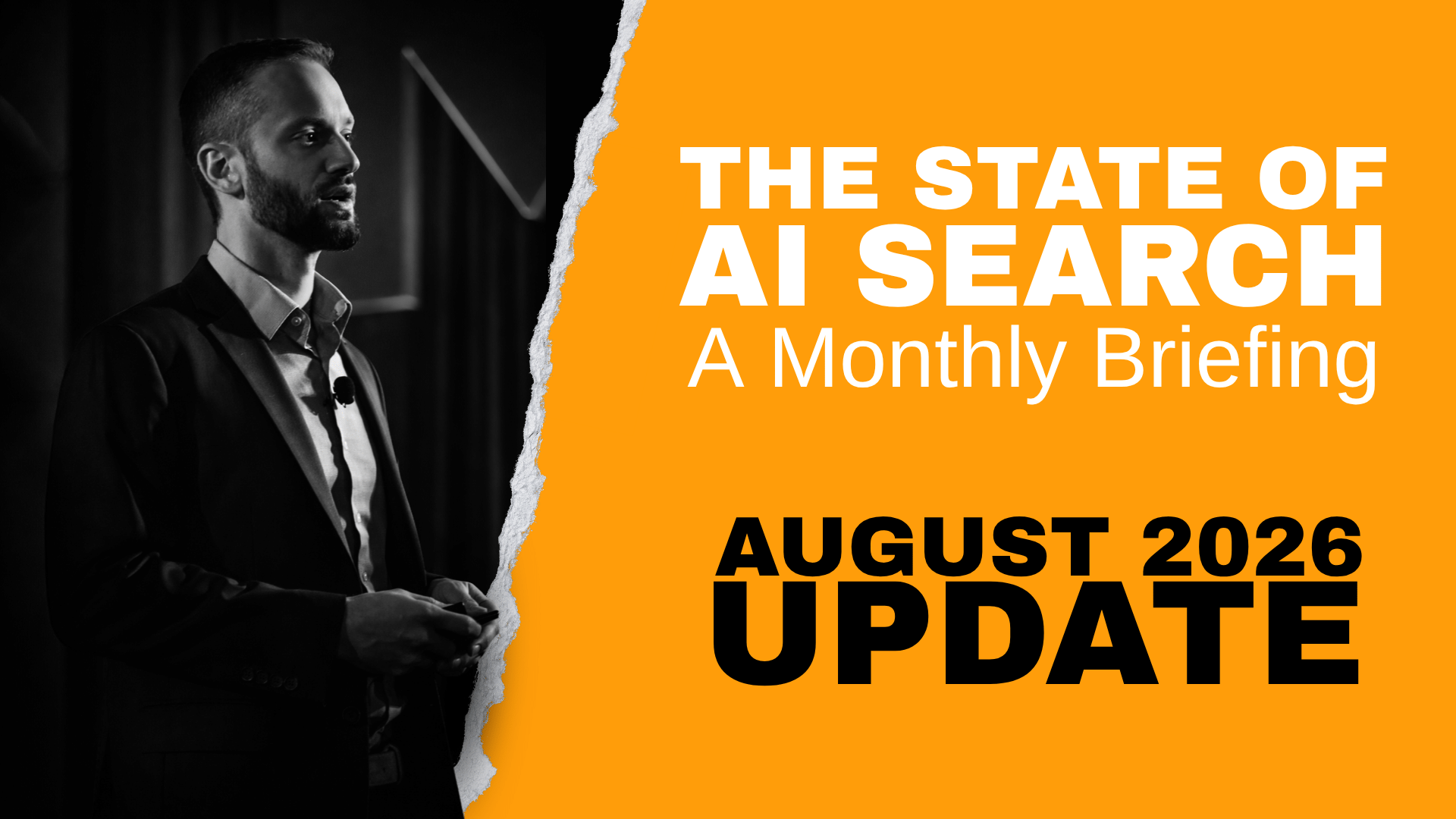The August update to (and 4th installment of) Zach Billings' monthly series 'The State of AI Search'