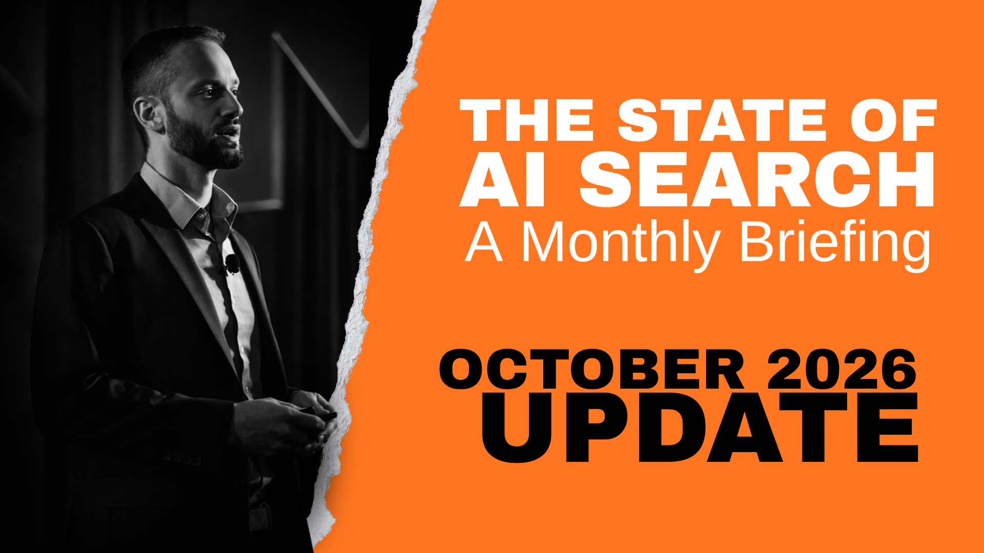 The October update to (and 6th installment of) Zach Billings' monthly series 'The State of AI Search'