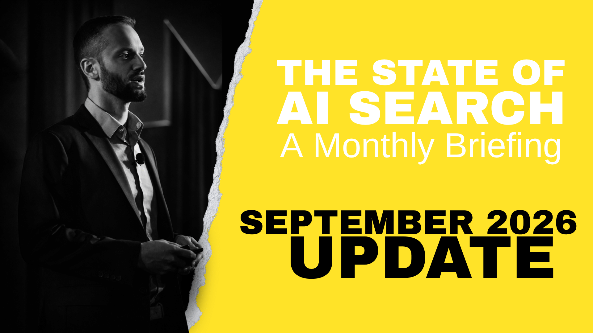 The Setptember update to (and 5th installment of) Zach Billings' monthly series 'The State of AI Search'